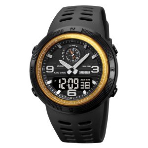 Наручний годинник Skmei 1655GDBK Gold-Black SALE img-1