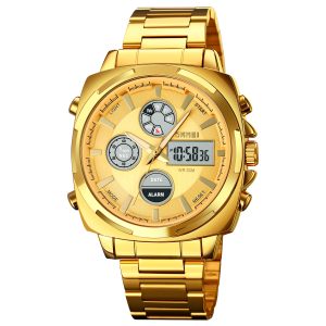Наручний годинник Skmei 1673GDGD Gold-Gold SALE img-1