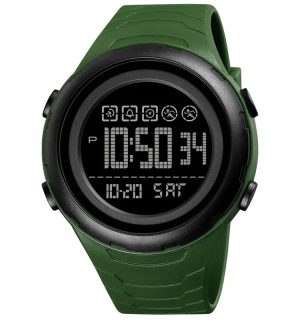 Наручний годинник Skmei 1674AGBK Army Green-black img-1