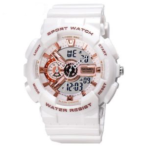 Наручний годинник Skmei 1688 White-Cuprum img-1