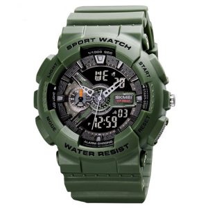 Наручний годинник Skmei 1688AG Army Green. img-1