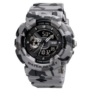 Наручний годинник Skmei 1689CMGY camo gray img-1