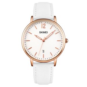 Наручний годинник Skmei 1724RGWT Rose Gold-White img-1
