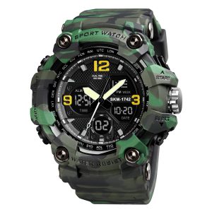 Наручний годинник Skmei 1742 Green Military img-1