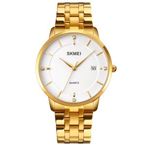 Наручний годинник Skmei 1801SGD Gold Stainless Steel img-1