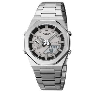 Наручний годинник Skmei 1816SIWT Silver-White img-1