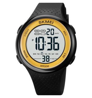 Наручний годинник Skmei 1856BKGD Black-Gold SALE img-1