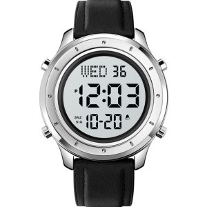 Наручний годинник Skmei 1864LSIWT Silver-White Leather img-1