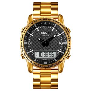 Наручний годинник Skmei 1898GDWT Gold-White SALE img-1