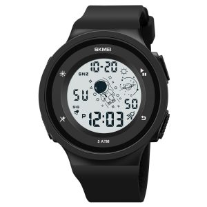 Наручний годинник Skmei 1973BKWT Black-White img-1