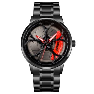 Наручний годинник Skmei 1990B Black-Red img-1