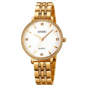 Наручний годинник Skmei 2006GDWT Gold-White img-1