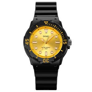 Наручний годинник Skmei 2012BKGD Black-Gold SALE img-1