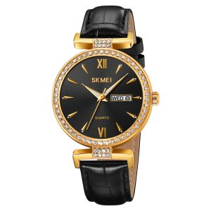 Наручний годинник Skmei 2090GDBKBK Gold Black-Black img-1