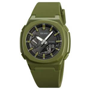 Наручний годинник Skmei 2091AGBK Army Green Black img-1