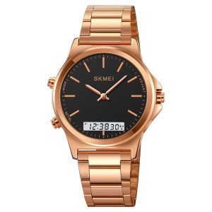 Наручний годинник Skmei 2120RGBK Rose Gold-Black SALE img-1