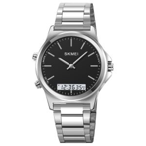 Наручний годинник Skmei 2120SIBK Silver-Black img-1