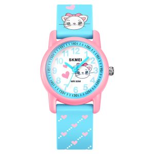 Наручний годинник Skmei 2157LBUPK Light Blue-Pink img-1