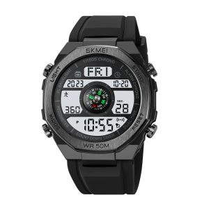 Наручний годинник Skmei 2209BKWT Black-White STOPPED SALE img-1