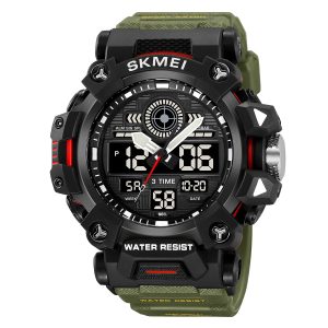 Наручний годинник Skmei 2226AG Army Green img-1