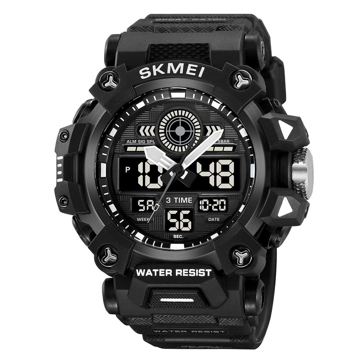 Наручний годинник Skmei 2226BK Black img-1