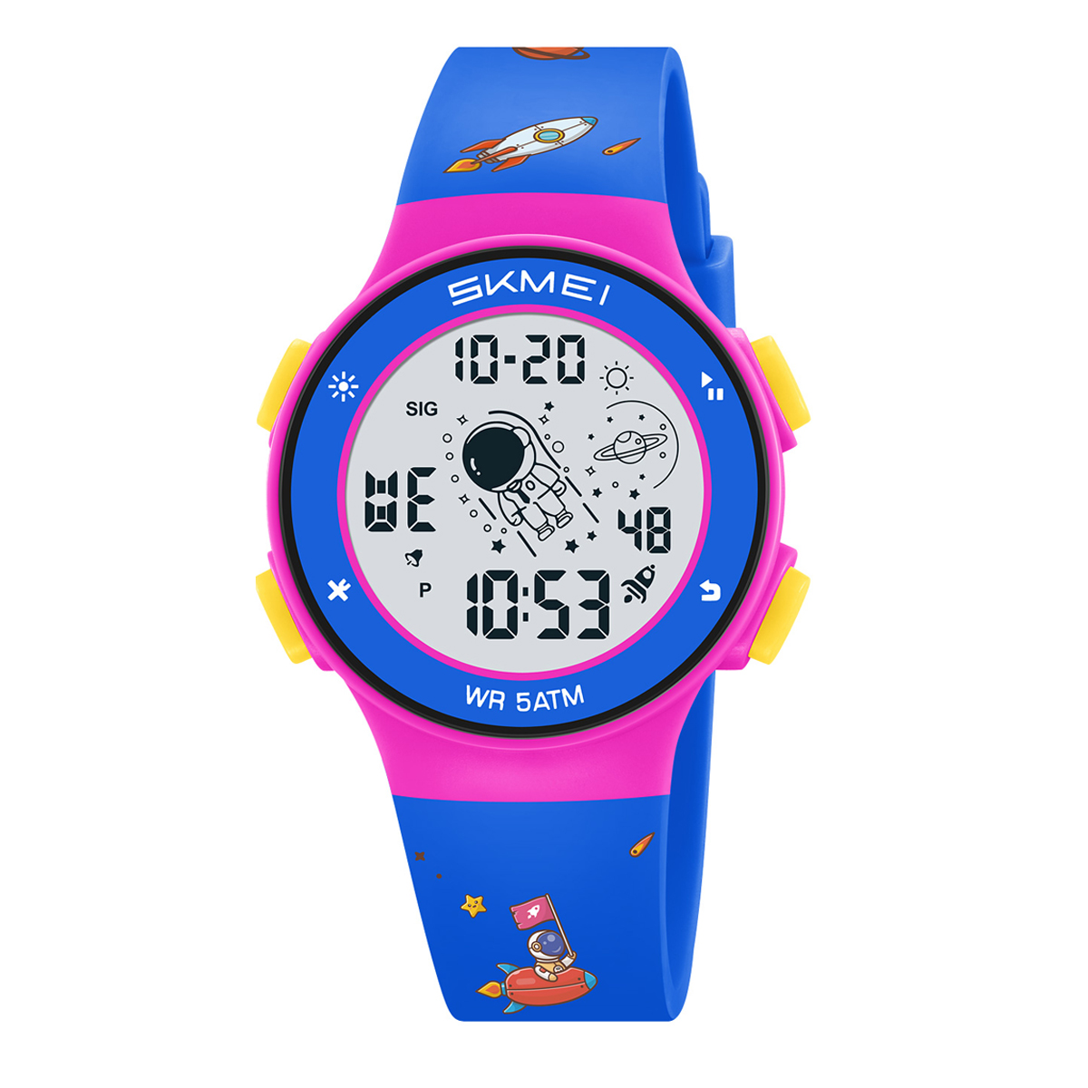 Наручний годинник Skmei 2267SP Spacecraft img-1