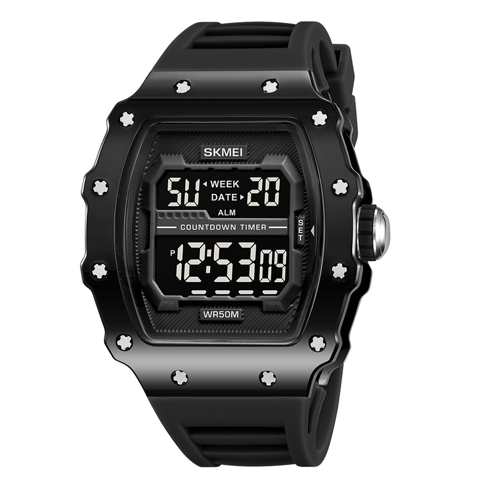 Наручний годинник Skmei 2296BTBKBK Bright Black img-1