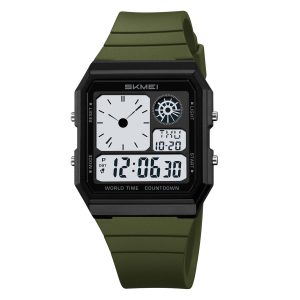 Наручний годинник Skmei 2347AG Army Green img-1