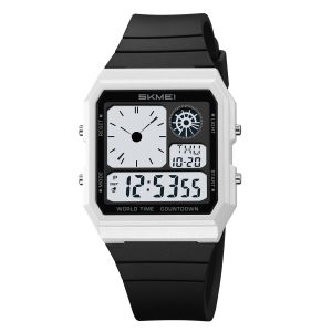 Наручний годинник Skmei 2347WTBK White-Black img-1