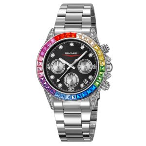 Наручний годинник Skmei 2352SIBK Silver-Black img-1