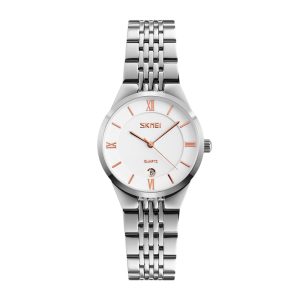 Наручний годинник Skmei 9139WTGD-S White-Gold S img-1