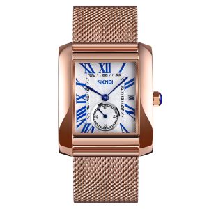 Наручний годинник Skmei 9191RGSIBU Rose Gold-Silver-Blue img-1