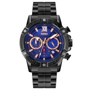 Наручний годинник Skmei 9235BKBU Black-Blue SALE img-1