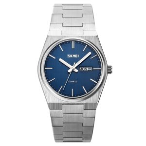Наручний годинник Skmei 9288SIBU Silver-Blue img-1