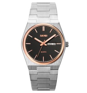 Наручний годинник Skmei 9288SIRGBK Silver-Rose Gold-Black SALE img-1