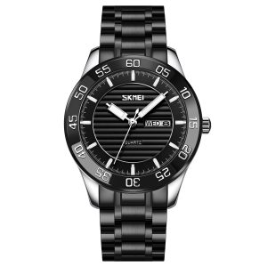 Наручний годинник Skmei 9293SIBKBK Silver-Black SALE img-1