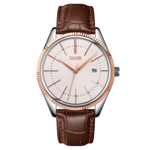 Наручний годинник Skmei 9298TRGSI Rose-Gold Silver img-1