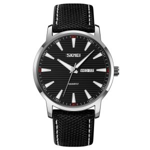 Наручний годинник Skmei 9303SIBK Silver-Black img-1