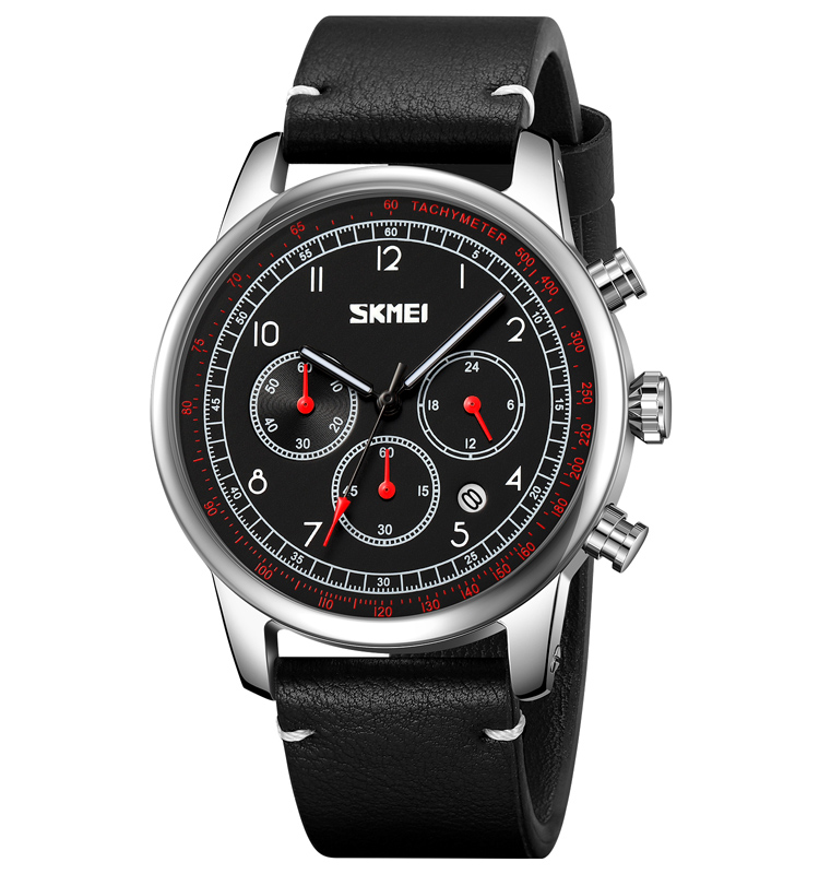 Наручний годинник Skmei 9318BKBK Black img-1