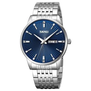 Наручний годинник Skmei 9323SIBU Silver-Blue img-1