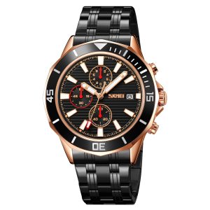 Наручний годинник Skmei 9335RGBK Rose Gold-Black img-1