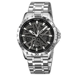 Наручний годинник Skmei 9337SIBK Silver-Black img-1