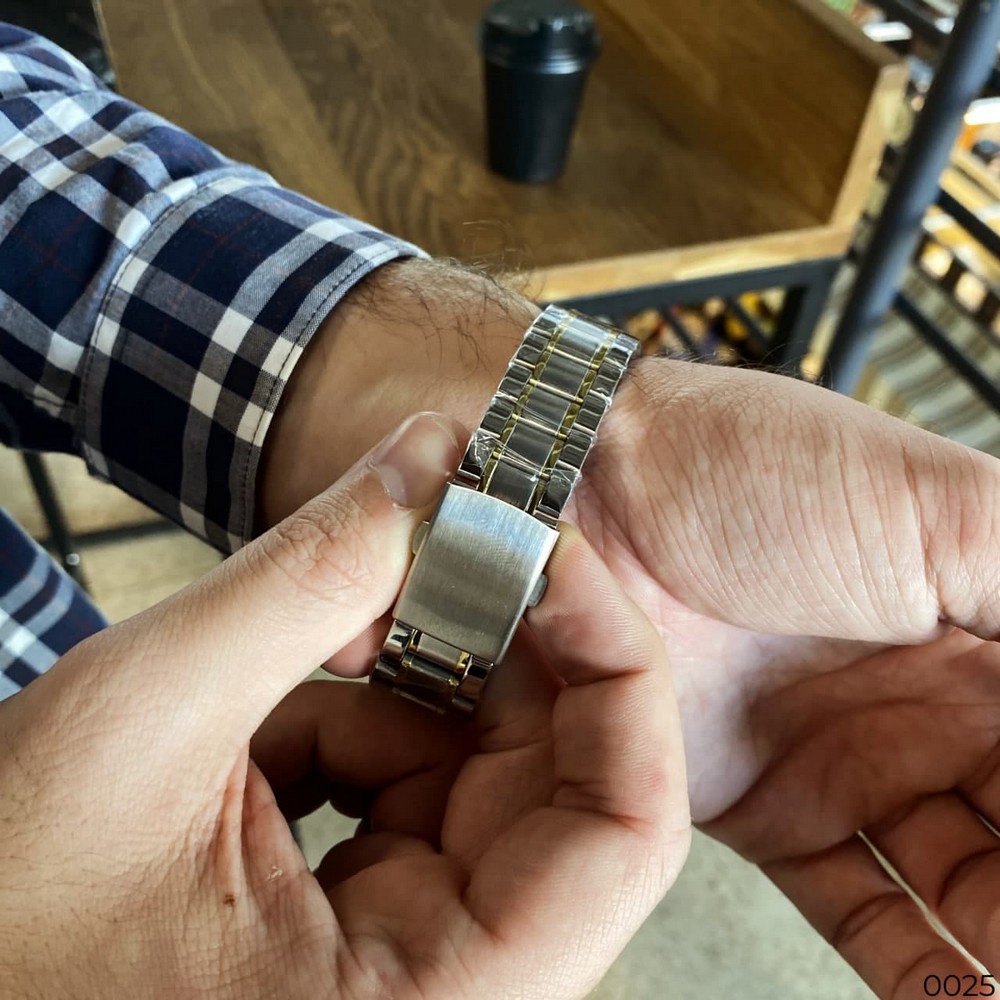 Winner 8012 Diamonds Automatic Silver-Black-Gold - Зображення 10