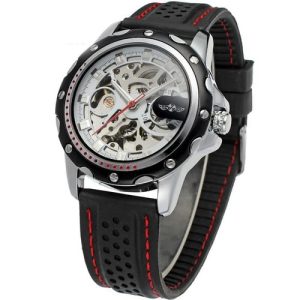 Наручний годинник Winner 8027 Black-Silwer-White img-1