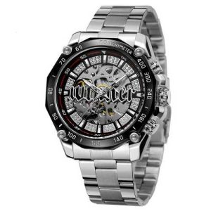 Наручний годинник Winner 8186 Big Diamonds Silver img-1